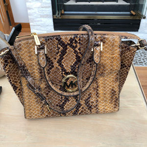 Michael Kors Leather Satchel